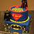 batman vs superman cake ideas