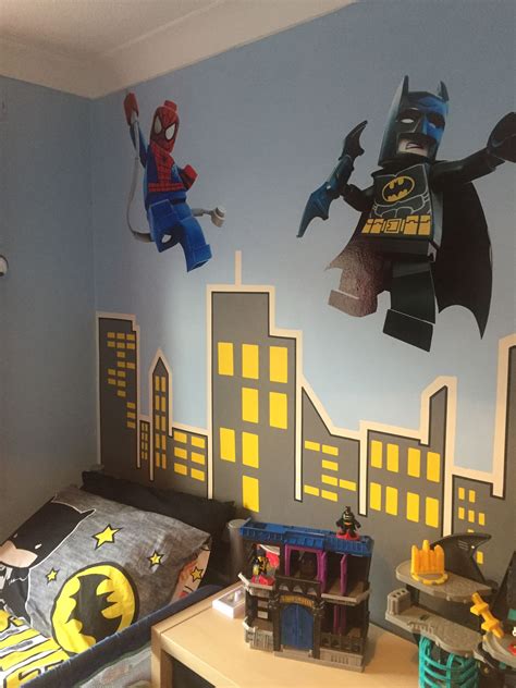Batman And Spiderman Bedroom