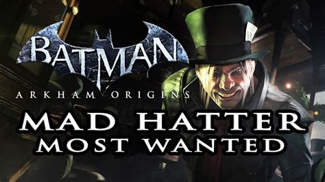 batman arkham origins walkthrough mad hatter