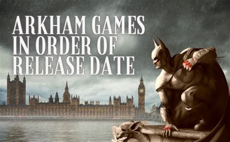 batman arkham release date