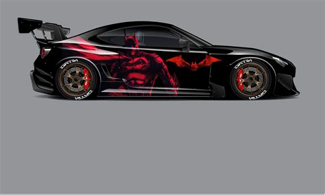 Batman Car Graphics