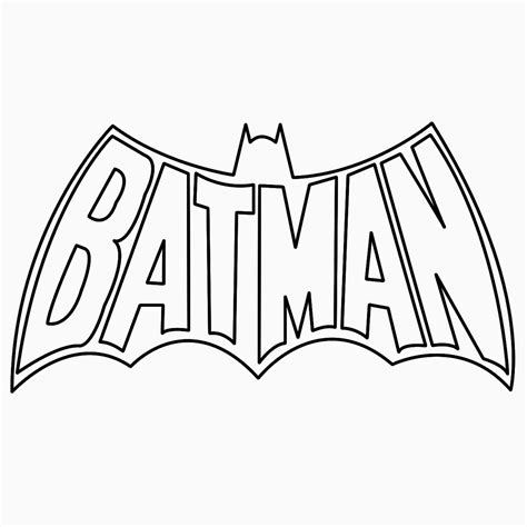 Batman Logo Coloring Pages: A Fun Activity For Kids And Adults