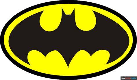 batman logo drawing