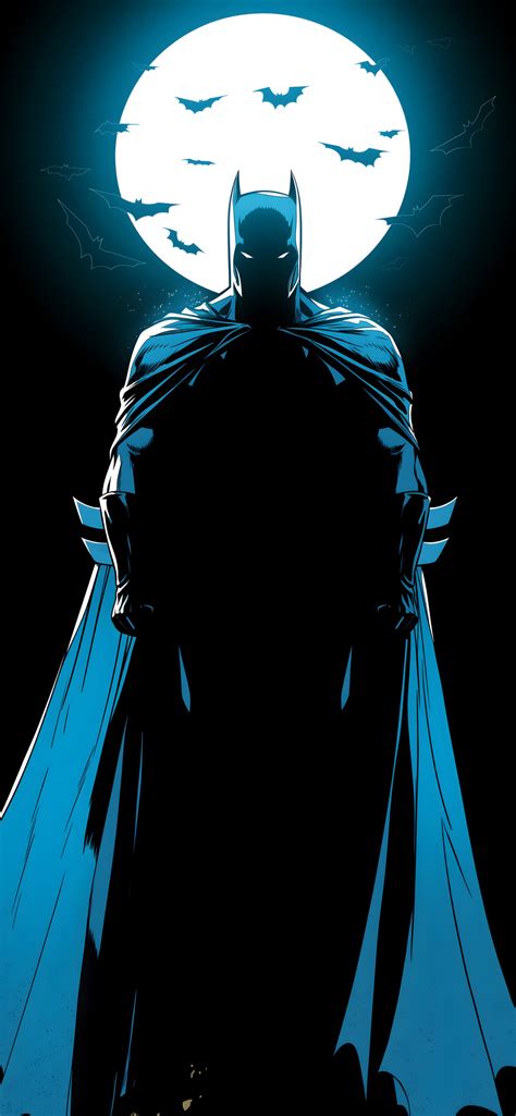 Batman Logo On Moon