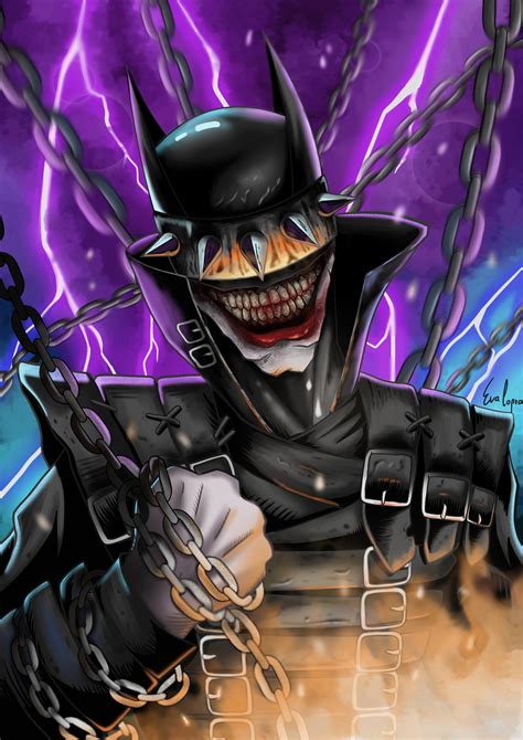 Batman Que Rie Sticker