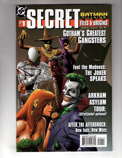 batman villains secret files