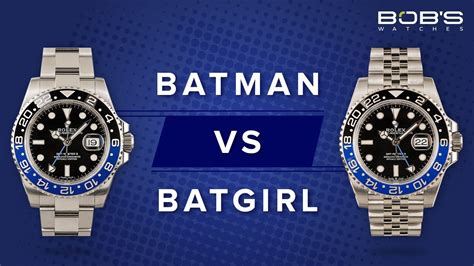 batman vs batgirl rolex