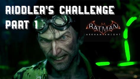 Batman Walkthrough Riddler