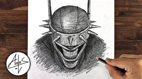 Batman Who Laughs Simple Drawing