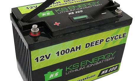 Batterie 100 Ah 12 Rechargeable Gel Deep Cycle 12V Battery