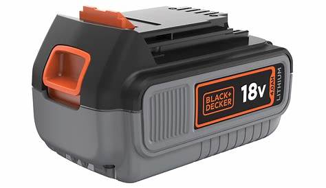 Batterie 18v Black Et Decker + BL2018 18V 2.0Ah Lithium