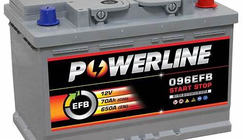 Batterie EXIDE EFB Start And Stop EL700 12V 70ah 720A