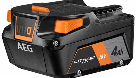 Batterie lithiumIon AEG PRO 18V 4Ah Castorama