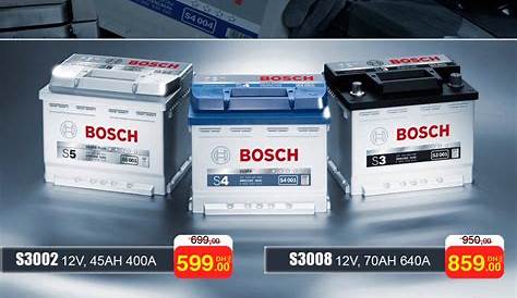 Batterie Bosch Maroc BOSCH S5013 L5 BATTERIE DE VOITURE