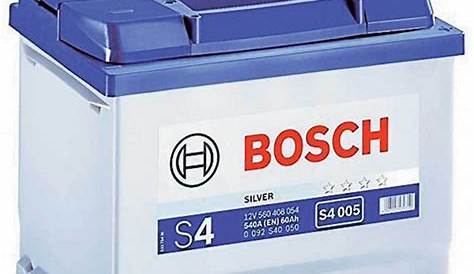 Batterie Bosch S4005 Avis Μπαταρία αυτοκινήτου BOSCH 12V 60 Ah 540CCA A(EN