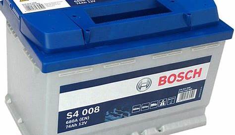 Batterie Bosch S4008 Oscaro Voiture Feu Vert