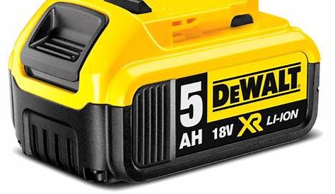Batterie DEWALT 18 V 5.0 Ah DCB184 Briconews