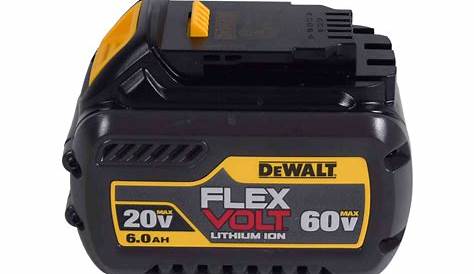 Batterie Dewalt 20v 6ah Battery Is A Flexvolt 6 Ah Amp Per Hour Still In Sealed Pack Dcb606 Fast Fan Cooled Charger Is Also Brand New Never Used From A Battery Charger Charger