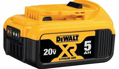 New Dewalt 20v Max Xr Dcb205 5 0ah Lithium Ion Batteries Li Ion Power Tool Batteries Dewalt Battery Pack