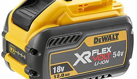 DEWALT Batterie XR FLEXVOLT 54V 12Ah DCB548 Outil Maxi Pro