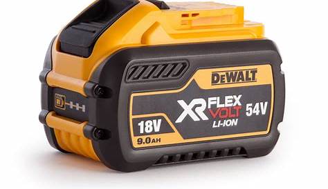 Batterie Dewalt 54v 9ah DeWALT DCB547 18V/54V 9.0Ah 9 Amp LiIon Battery Pack XR
