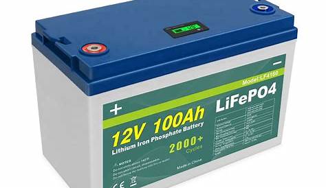 Batterie Lithium 12v 100ah Camping Car 12V 100Ah Pour LFP LifePO4