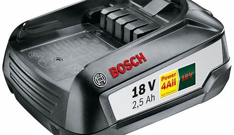 Bosch Green 18v 2.5Ah LithiumIon Battery Power4All