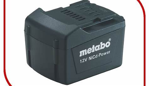 Batterie Metabo 12v Nicd Power Battery For BS12SP 12V 2000mAh NiCd Screwdrivers