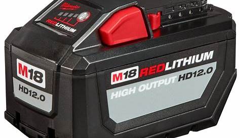 Milwaukee M18 High Output Lithium Ion Battery 48 11 1812 For Sale Online Ebay