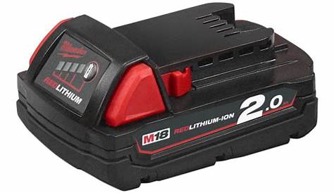 MILWAUKEE M18 B2 RED LIION 2AH BATTERY PACK Malcolm