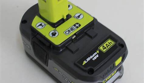 Ryobi 18V ONE+ Li Ion P108 4Ah High capacity rechargeable