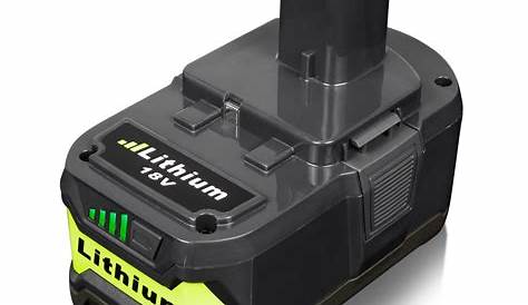 Batterie Ryobi One Plus 5 Ah .0AH For 18v Battery Replace Lithium