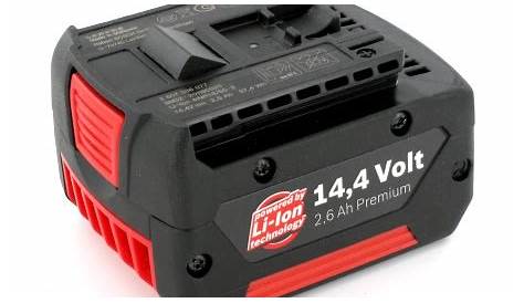 Bosch 14.4V 2.6Ah LithiumIon Battery Pack