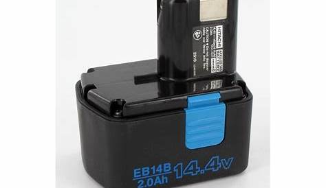 Batterie Visseuse Hitachi 144 V 2ah 2x Replacement For EB1414S 14.4 2Ah Battery