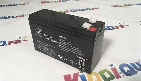Batteries Voitures Electriques Enfant - Kiddi-Quad