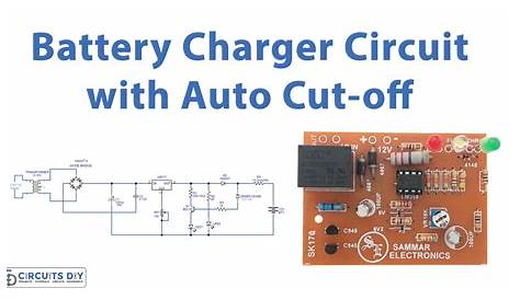 Battery Charging Cut Off Circuit