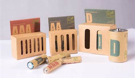Battery Packaging Design Package Batteries ERA On Behance