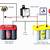 battery wiring diagram for a starter