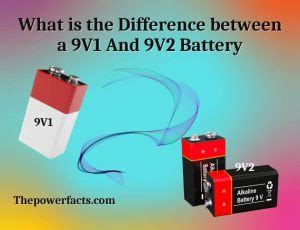Battery 9V1 Vs 9V2
