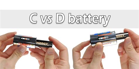 Battery C D Size