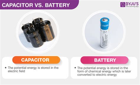 Battery Capacitor Meaning