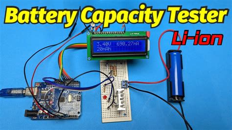 Battery Capacity Tester Arduino