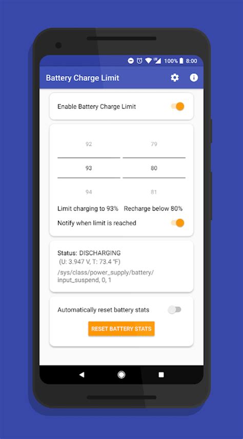 Battery Charge Limit Root Apk