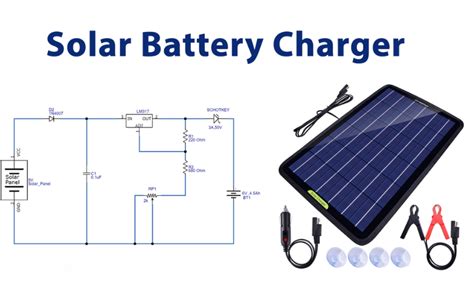 Battery Charging Using Solar Power