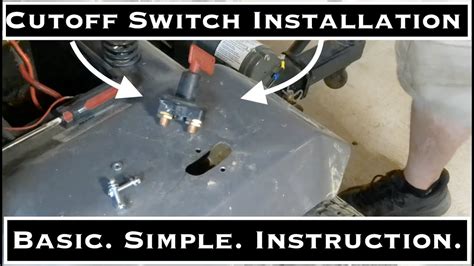 Battery Cutoff Switch How To Install