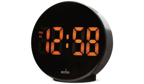 Battery Digital Clock Argos