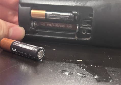 Battery Exploded In Remote