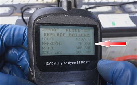 Battery Load Test Results