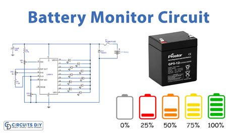 Battery Monitor Relay Circuit