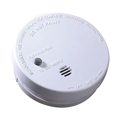 battery only smoke detector